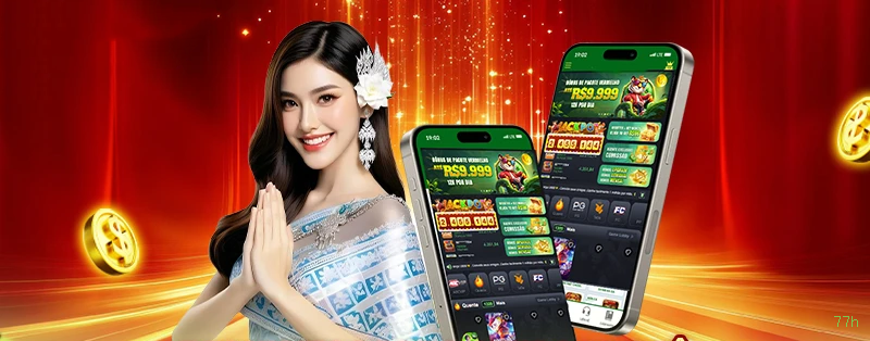APP oficial da 77h para mobile